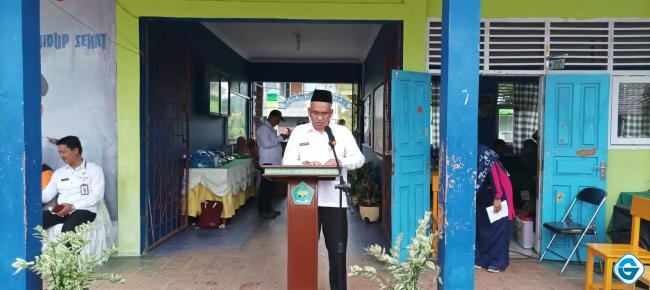Asisten l Pemkab Natuna Hadiri Launching Kampanye Aksi Bergizi di Sekolah